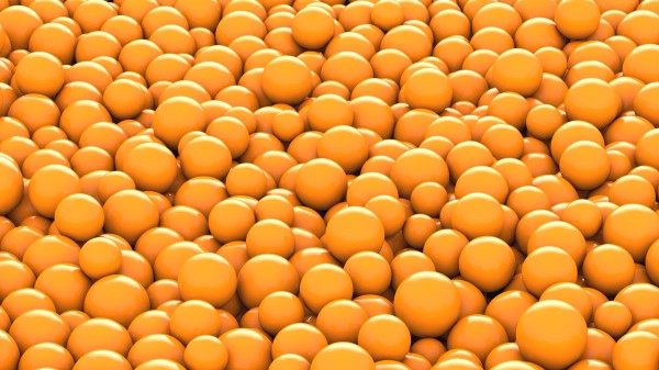 Balls Orange Bright wallpaper