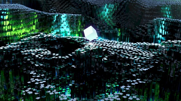 Cube Shapes Volume Wallpaper