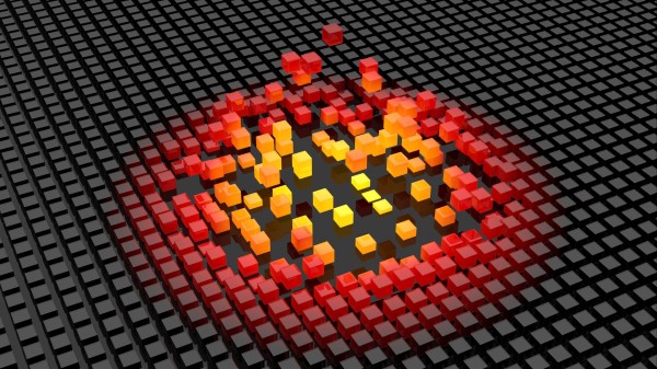 Cubes Shapes Space Wallpaper