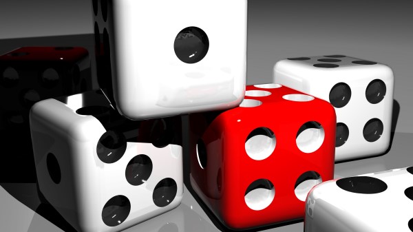Dice Cubes 3D wallpaper