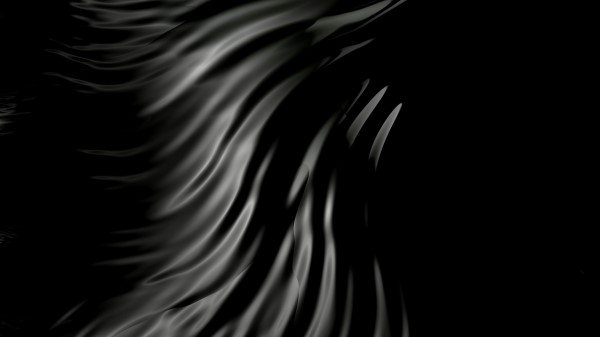 Texture Wavy Black Wallpaper
