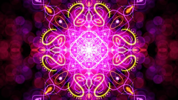 Abstraction Lines Tangled Wallpaper