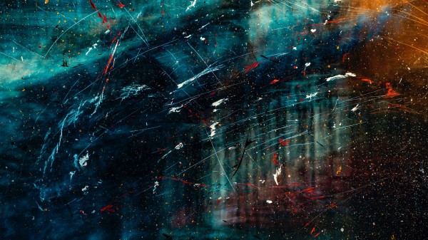 Abstraction Paint Splashes Wallpaper