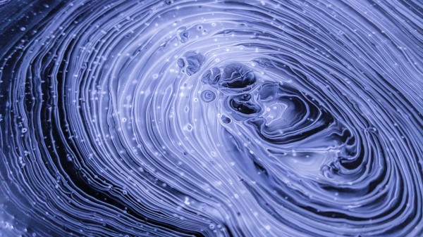 Abstraction Stains Blue wallpaper