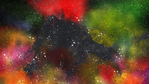 Abstraction Watercolor Spots Colorful wallpaper