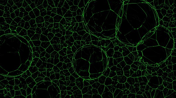 Ball Fragments Cranny Wallpaper