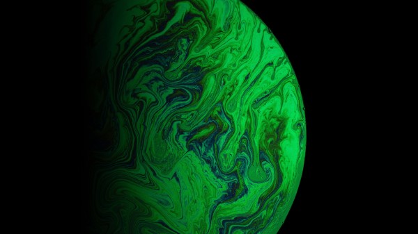 Ball Paint Liquid Wallpaper