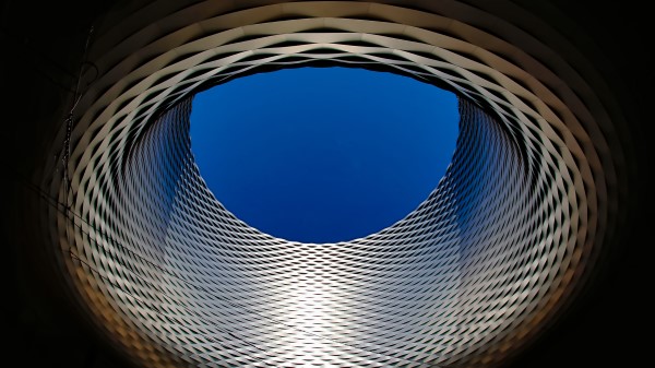 Circle Grid Sky Architecture Image Wallpaper