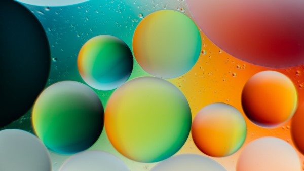 Circles Bubbles Gradient wallpaper