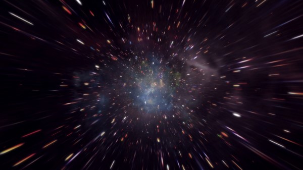 Cosmic Explosion Shards Sparks wallpaper