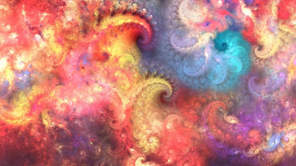 Fractal Background Pattern Color Wallpaper