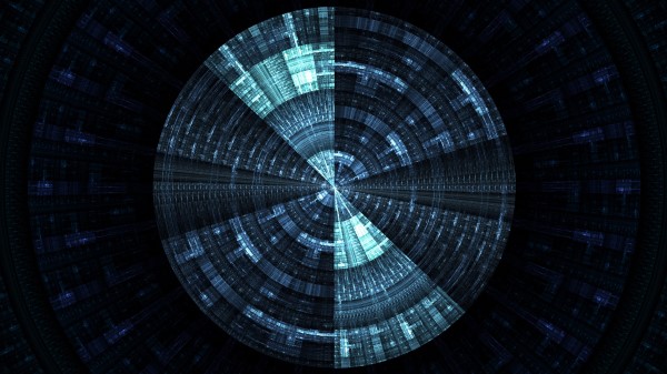 Fractal Circle Pattern Wallpaper