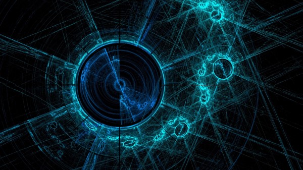 Fractal Circles Lines wallpaper