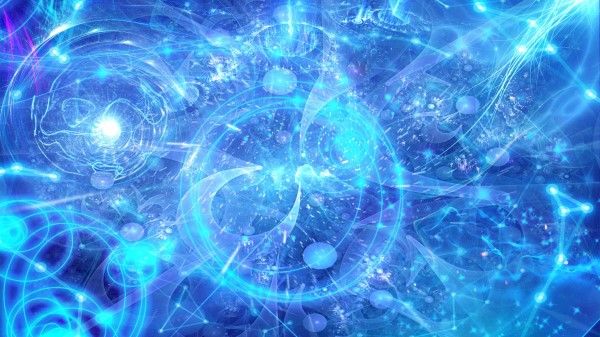 Fractal Glare Bright wallpaper