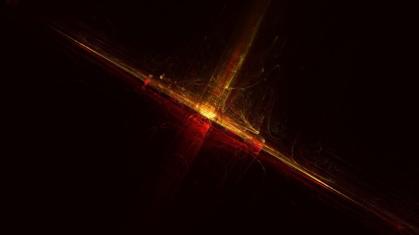 Fractal Lines Glare Wallpaper