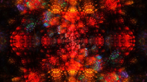 Fractal Pattern Bright wallpaper