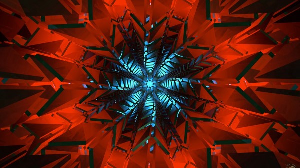 Fractal Pattern Fragments Wallpaper