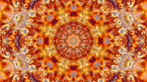 Fractal Pattern Motley wallpaper