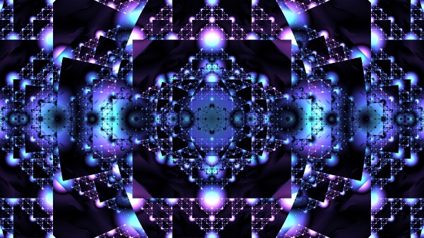 Fractal Square Pattern wallpaper