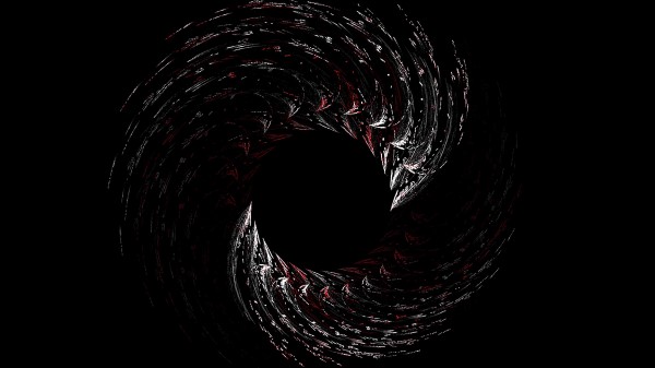 Fractal Swirling Rotation Image Wallpaper