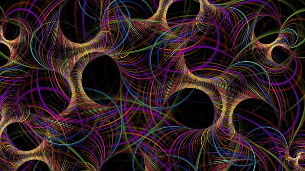 Fractal Thread Interweaving wallpaper