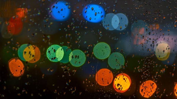 Glare Colorful Drops wallpaper