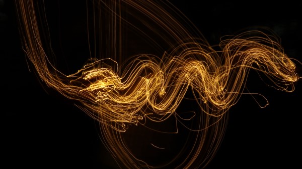 Glow Lines Stripes Wallpaper