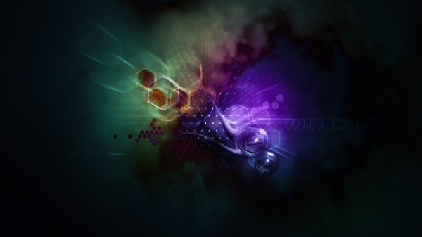 Grid Scheme Background Image Spots Wallpaper