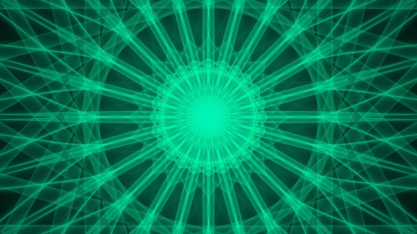 Kaleidoscope Circles Pattern Wallpaper