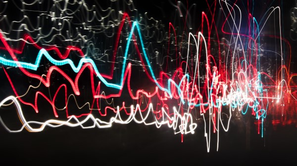 Lines Glow Multicolored Wallpaper