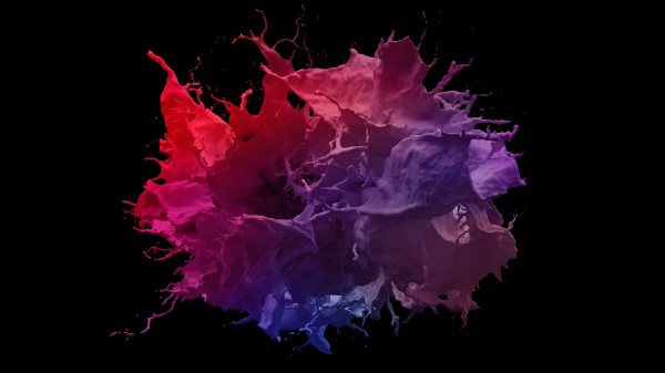 Liquid Ink Paint Wallpaper