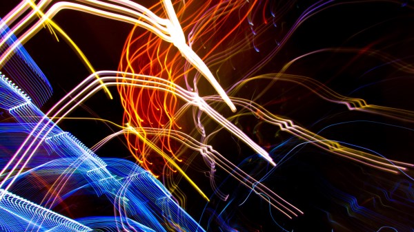 Long Exposure Freezelight Glow Wallpaper