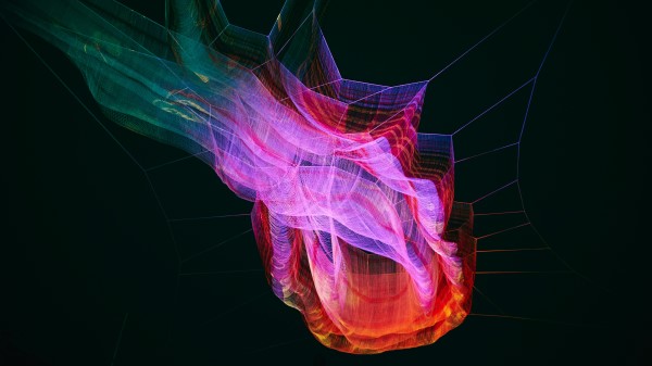 Multicolored Grid Abstraction Image Wallpaper