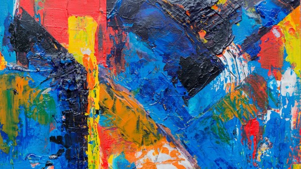 Oil Paints Colorful Art Wallpaper