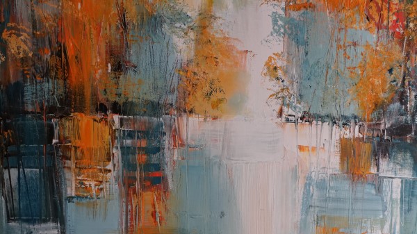 Paint Brushstrokes Texture Wallpaper