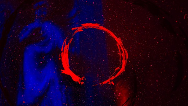 Paint Circle Splashes Wallpaper