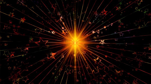 Shine Abstract Stars Wallpaper