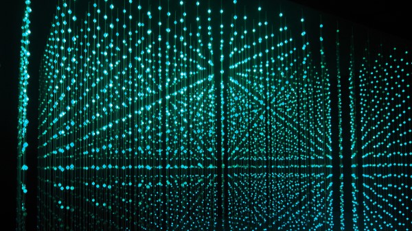 Structure Light Dots Dark Glitter Image Wallpaper