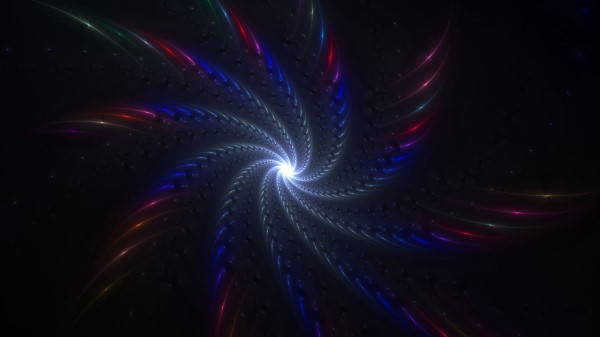 Vortex Glow Multicolored wallpaper