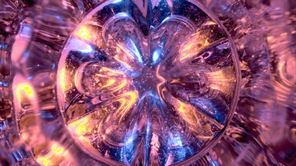 Water Glass Distortion wallpaper