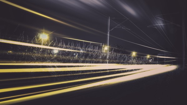 Railway Train Light wallpaper