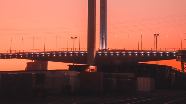 Road Bridge Construction wallpaper