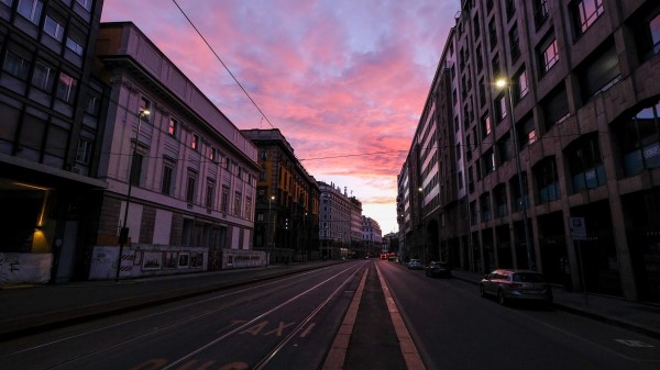 Road Buildings City wallpaper