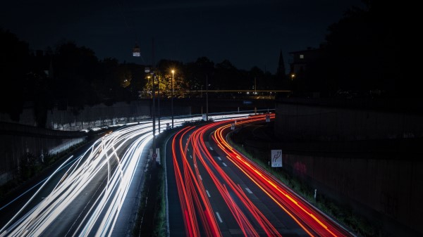 Road Lights Turn wallpaper
