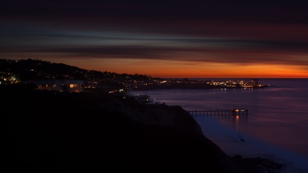 Scripps Usa Beach Night Sunset wallpaper