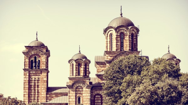Serbia Church Architecture Wallpaper