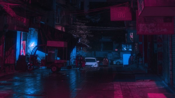 Street City Night Wallpaper