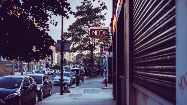 Street City Signboards Wallpaper