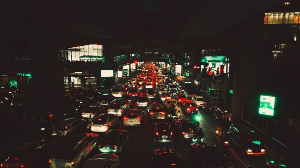 Traffic Bangkok Siam Metropolis Wallpaper