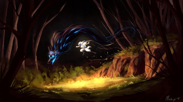 Creatures Fantastic Art Wallpaper